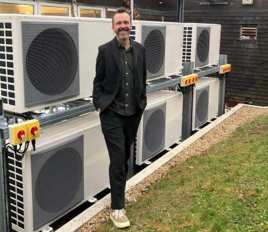 Pupils celebrate first low carbon school heating system in Brighton