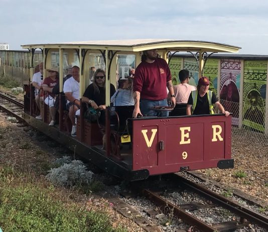 Brighton’s Volk’s Electric Railway to open for the Summer Season Railway