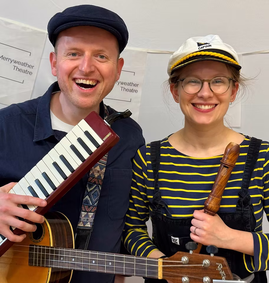 Greg & Gennie Blue Knot Photo (1) The Blue Knot Brighton Fringe 2026 sea shanty musical children Rotunda Theatre