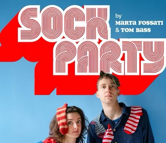 Sock Party Brighton Fringe 2026 | Rotunda Theatre SQUEAK Sock Party Brighton Fringe 2026 Marta Fossati Tom Bass Rotunda Theatre