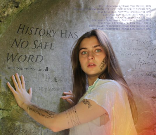 History Has No Safe Word Brighton Fringe 2026 | St Mary’s Kemptown History Has No Safe Word Brighton Fringe 2026 theatre performance poster Kemptown
