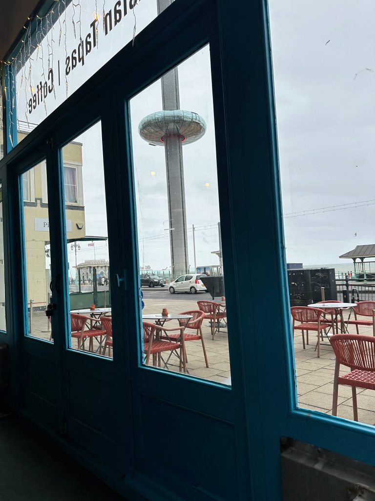 Aberdeen Seafood Brighton seafront view Brighton i360