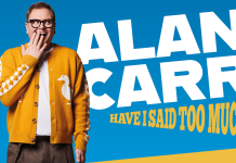 On sale Extra Alan Carr date just announced