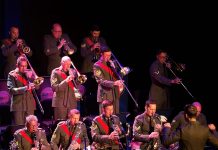 THE BIG BAND SOUND SWINGS INTO TOWN