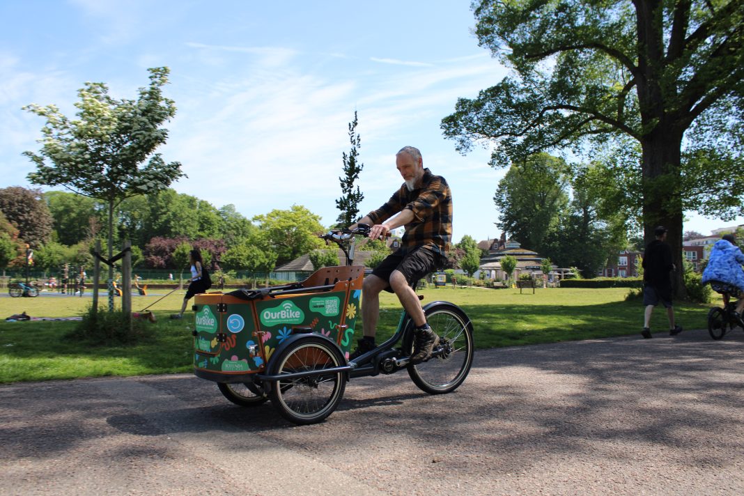 Fan New Shared e-cargo bikes now available in Brighton & Hove