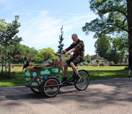 Fan New Shared e-cargo bikes now available in Brighton & Hove