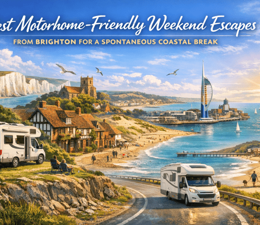 Best Motorhome-Friendly Weekend Escapes from Brighton for a Spontaneous Coastal Break