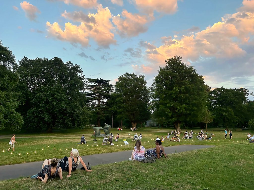 Temperate House at Kew during Henry Moore After Hours