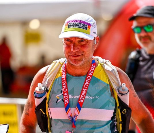 Brighton groundsman living with cancer attempts 100 mile ultramarathon record with stoma