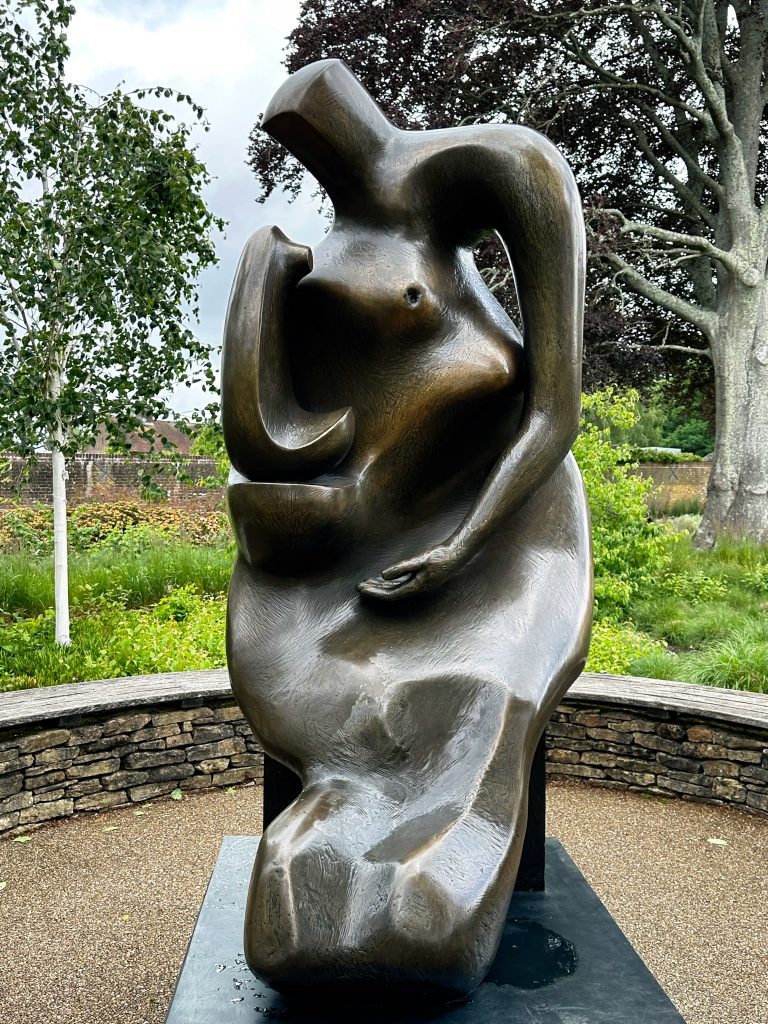 Henry Moore Mother and Child Block Seat 1983 Wakehurst Kew Sussex 2026