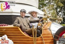 BRIGHTON THEATRE GROUP PRESENTS CHITTY CHITTY BANG BANG Chitty Chitty Bang Bang Brighton — Caractacus Potts and Truly Scrumptious in the car