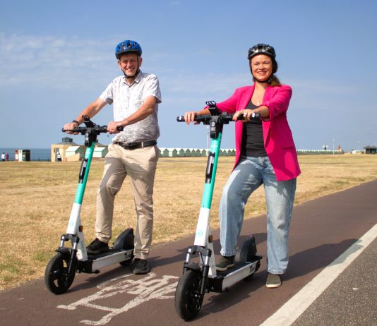 E-scooters are a go in Brighton & Hove