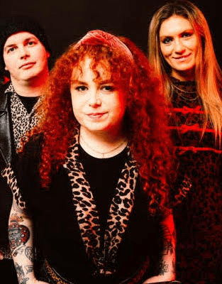 Joanna and the Dropouts promo shot: "Joanna and the Dropouts, support act for Soviet Underground Brighton"