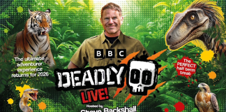 Deadly Live! with Steve Backshall Is Back