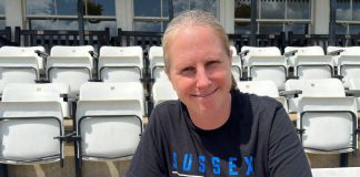 Celebrated cricket coach backs local women’s sport campaign in Brighton
