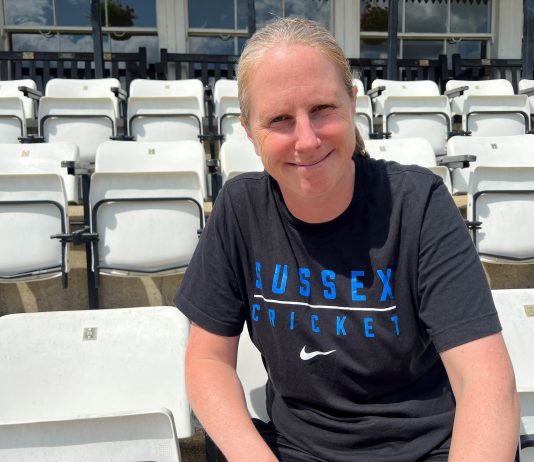 Celebrated cricket coach backs local women’s sport campaign in Brighton