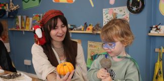 Hopscotch’s free Art Space in central Brighton is open for half term